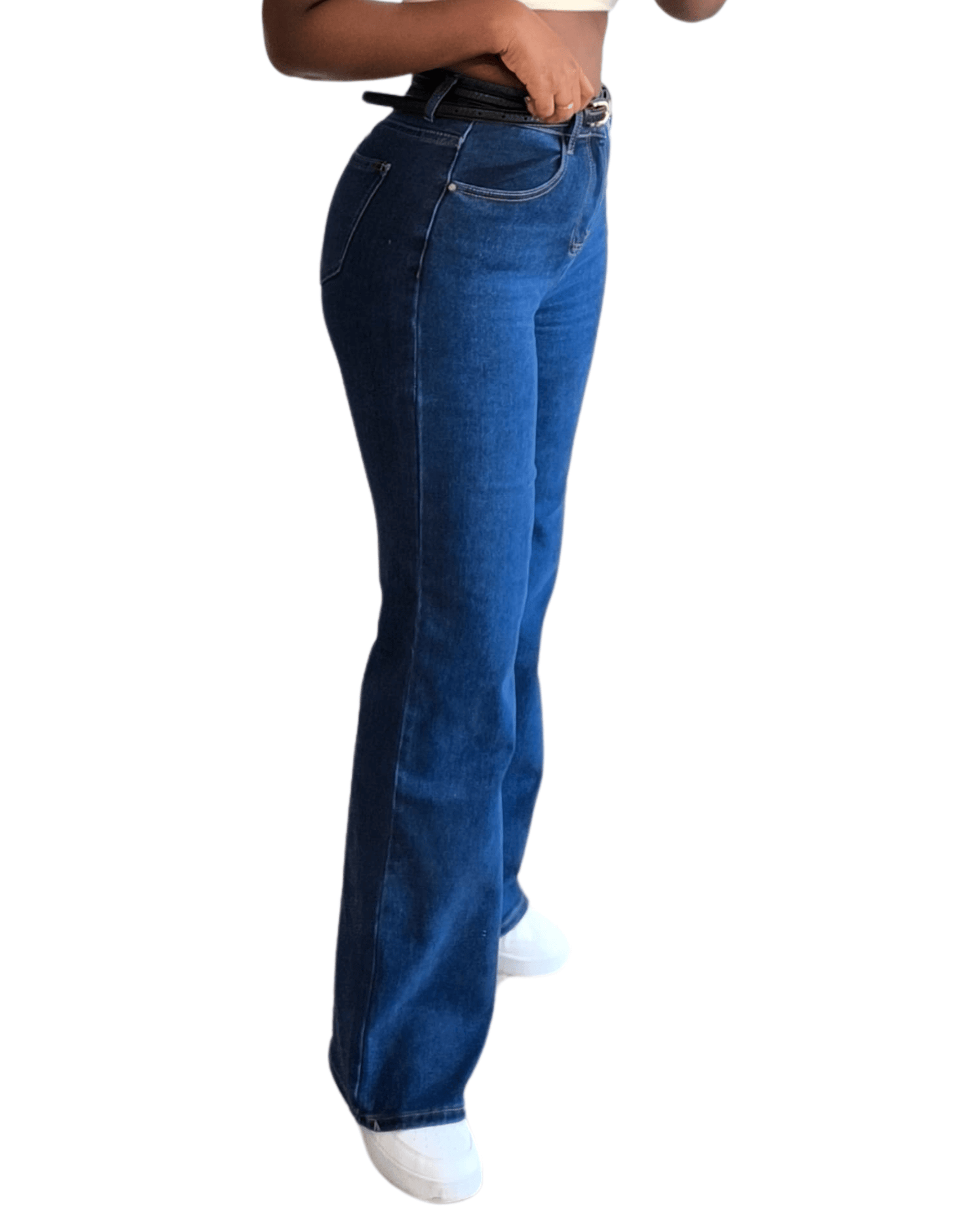 Calça de Ganga Wide Leg - 𝐊𝐖𝐀𝐋𝐊𝐄𝐑