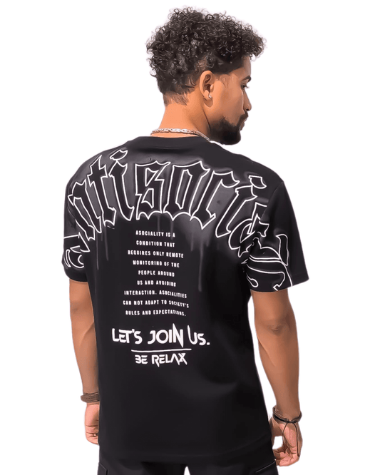 T-shirt Oversize Antisocial - 𝐊𝐖𝐀𝐋𝐊𝐄𝐑